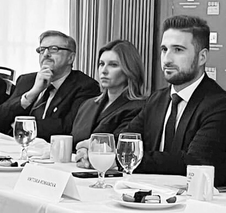 The First Lady of Ukraine, Olena Zelenska, visited Harvard University at the invitation of the Dean’s Office of the JFK School’s Institutes of Politics and International Affairs and HURI